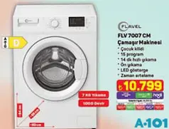 FLAVEL FLV 7007 CM ÇAMAŞIR MAKİNESİ FLAVEL FLV 7007 CM ÇAMAŞIR MAKİNESİ